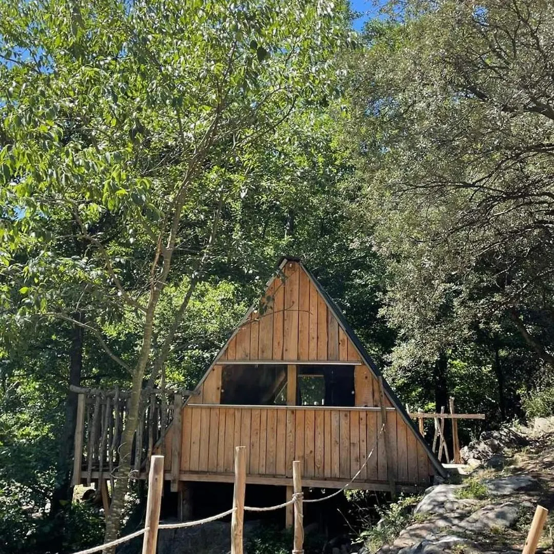 Οργανωμένο κάμπινγκ Cabane Trappeur 4Pers A La Ferme Aventure Du Perthus Le Perthus Γαλλία